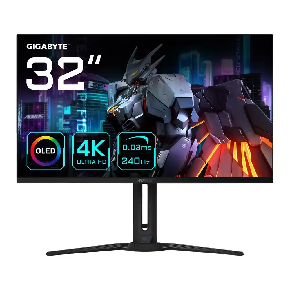 Gigabyte AORUS 32" FO32U2 UHD 240Hz QD-OLED Gaming Monitor